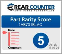 Rarity of 1AB731BLAC