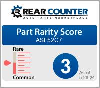 Rarity of ASF52C7