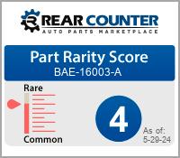 Rarity of BAE16003A