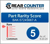 Rarity of BAK57245667A