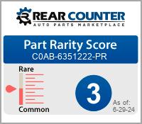 Rarity of C0AB6351222PR