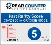 Rarity of C9VZ8501AORC8SE8505E