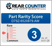 Rarity of D7SZ6520879AW