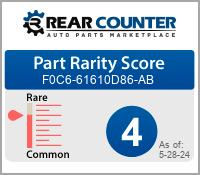 Rarity of F0C661610D86AB