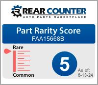 Rarity of FAA15668B