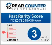 Rarity of YC3Z78045A36AAA